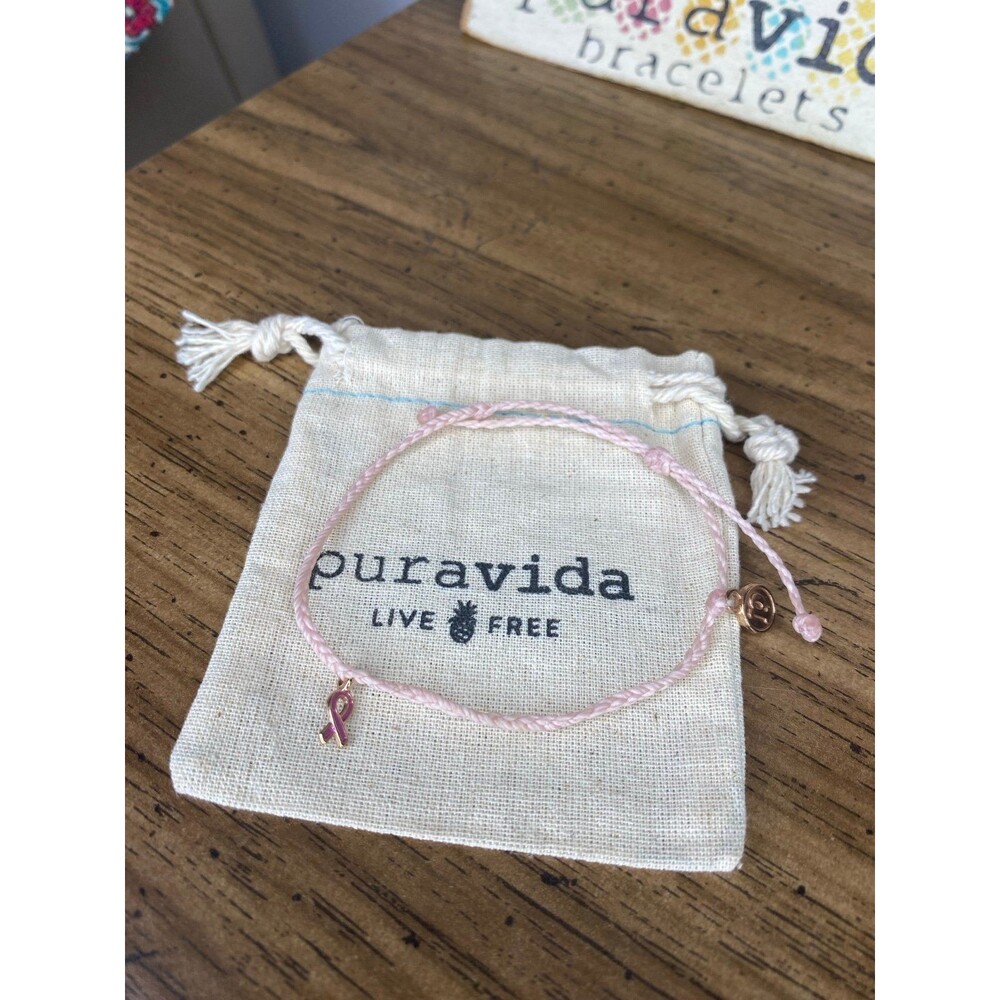 Breast Cancer Awareness Pura Vida Bracelet